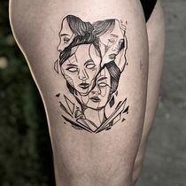 Mi proyecto del curso: Técnicas de tatuaje blackwork con línea fina. Un progetto di Design di tatuaggi di Mar Arbelaez - 13.12.2022