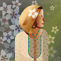 Mes projets du cours : Portrait géométrique minimaliste par Maria Picasso Piquer. Un projet de Conception de personnages et Illustration vectorielle de Anatole OuYadlajoie - 13.12.2022
