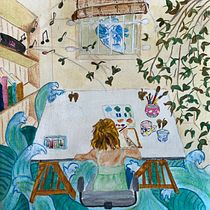 My project for course: Exploratory Sketchbook: Find Your Drawing Style. Traditional illustration, Sketching, Creativit, Drawing, Watercolor Painting, Sketchbook, and Gouache Painting project by Belinda Fourie - 12.14.2022