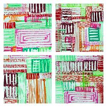 My project for course: Sketchbooking with Handmade Stamps. Un proyecto de Ilustración tradicional, Pattern Design, Estampación, Sketchbook y Grabado de Gül Günizi - 14.12.2022