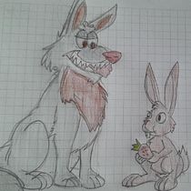 Mi proyecto del curso: Técnicas narrativas para libros infantiles / El señor conejo Filomeno y el lobo Eustasio. Writing, Stor, telling, Children's Illustration, Narrative, Creative Writing, and Children's Literature project by Judith Pérez - 12.09.2022