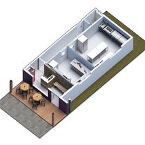My project for course: Digital Illustration of Architectural Projects. Un proyecto de Arquitectura, Paisajismo, Ilustración digital, Arquitectura digital e Ilustración arquitectónica de Bruno Lopes - 14.12.2022