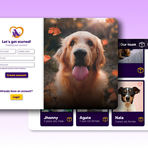 Website para ONG de causa animal Ein Projekt aus dem Bereich Design, Interaktives Design, Webdesign, Mobile Design und App-Design von Samuel Balabenute - 13.12.2022