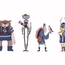 Mi proyecto del curso: Fábrica de personajes ilustrados. Traditional illustration, Character Design, Digital Illustration, Children's Illustration, and Narrative project by Sergi Perpinyà - 12.15.2022
