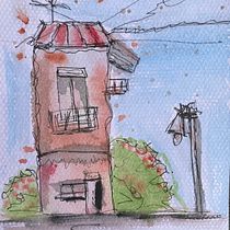 My project for course: Expressive Architectural Sketching with Colored Markers. Sketching, Drawing, Architectural Illustration, Sketchbook & Ink Illustration project by anjeza guxholli - 12.15.2022