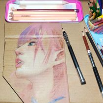 My project for course: Illustration with Pastel and Coloured Pencils. Un progetto di Illustrazione tradizionale, Belle arti, Disegno a matita, Disegno, Disegno di ritratti, Disegno realistico e Disegno artistico di Art Worapat - 15.12.2022