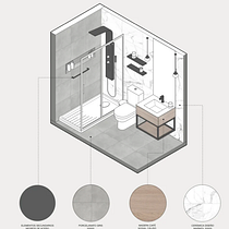 Mi proyecto del curso: Color aplicado al diseño de interiores Ein Projekt aus dem Bereich Innendesign, Dekoration von Innenräumen, Innenarchitektur, Farbenlehre und Raumgestaltung von Viviana Pérez Rogel - 15.12.2022
