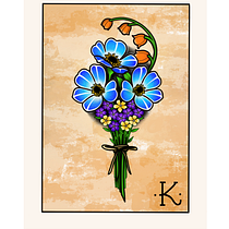 Meu projeto do curso: Design de tatuagem botânica com Procreate. Ilustração tradicional, Ilustração digital, Desenho de tatuagens, Ilustração botânica, e Design projeto de Karina Oliveira - 13.12.2022