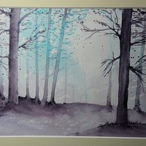 My project for course: Dreamy Watercolor Landscapes: Paint with Light. Pintura, e Pintura em aquarela projeto de ballymeanoch - 16.12.2022