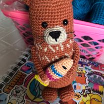 Mi proyecto del curso: Crochet: crea y transforma tus amigurumis. Arts, Crafts, To, Design, Fiber Arts, DIY, Crochet, Amigurumi, and Textile Design project by Lucero Aylas Tejeda - 12.16.2022