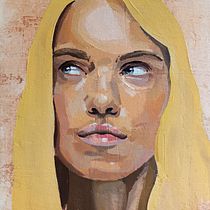 Il mio progetto del corso: Ritratto a olio: esplora luci e ombre. Fine Arts, Painting, and Oil Painting project by Elena Moro - 12.16.2022