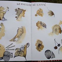 Il mio progetto del corso: Illustrazione su sketchbook con penna: sbaglia con stile. Esboçado, Desenho, Sketchbook e Ilustração com tinta projeto de monica.manfre11 - 17.12.2022