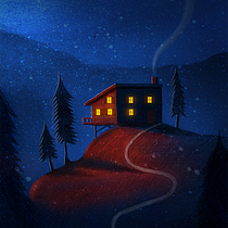 My project for course:  Imaginary Places: Draw, Paint, and Digitize on Photoshop. Sketching, Drawing, Digital Illustration, Architectural Illustration, and Narrative project by vratuch - 12.17.2022