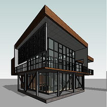 Mi proyecto del curso: Diseño y modelado arquitectónico 3D con Revit. Un projet de 3D, Architecture, Architecture d'intérieur, Modélisation 3D, Architecture numérique , et ArchVIZ de Carlos Andres Toro Velasquez - 16.12.2022