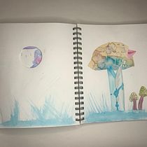 Brightwell #1. Traditional illustration, Sketching, Creativit, Drawing, Watercolor Painting, and Sketchbook project by Andrea Brightwell - 12.16.2022
