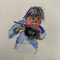 My project for course: Artistic Watercolor Sketching: Dare to Express Your Ideas. Ilustração tradicional, Esboçado, Criatividade, Desenho, Pintura em aquarela, e Sketchbook projeto de Max Turner - 18.12.2022