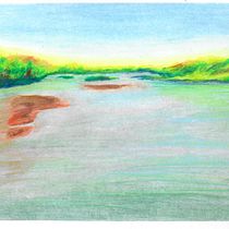 Finlayson Island. Traditional illustration, Fine Arts, Pencil Drawing, Drawing, and Artistic Drawing project by alejandra.cano - 12.18.2022