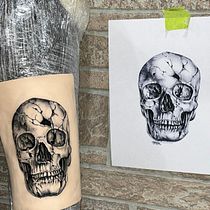 Mi proyecto del curso: Tatuaje para principiantes. Tattoo Design project by Omar Ramirez - 12.17.2022
