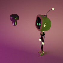 My project for course: Introduction to 3D Design and Modeling with Blender. Motion Graphics, Character Design, Product Design, and 3D Modeling project by Miguel Santos - 12.18.2022