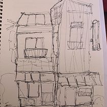 My project for course: Expressive Architectural Sketching with Colored Markers. Sketching, Drawing, Architectural Illustration, Sketchbook & Ink Illustration project by anidhakemsley - 12.13.2022