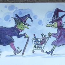 My project for course: Expressive Character Design with Watercolor & Dip Pen. Un progetto di Illustrazione tradizionale, Character design, Pittura, Bozzetti, Disegno, Pittura ad acquerello, Stor, telling, Disegno artistico, Illustrazione infantile e Narrativa di Anna - 19.12.2022