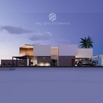 Mi proyecto del curso: Diseño y modelado arquitectónico 3D con Revit. Un projet de 3D, Architecture, Architecture d'intérieur, Modélisation 3D, Architecture numérique , et ArchVIZ de Sofía Sotomayor - 13.12.2022