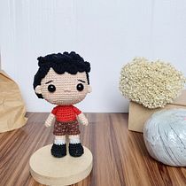 Meu projeto do curso: Amigurumi: crie pessoas com crochê. Arts, Crafts, To, Design, Fiber Arts, Crochet, Amigurumi, and Textile Design project by Amanda Queiroz - 12.19.2022