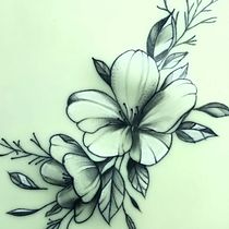 Proyecto del curso: Tatuaje botánico con puntillismo. Ilustração tradicional, Desenho de tatuagens e Ilustração botânica projeto de SOFIA CARDONA OLANO - 17.12.2022