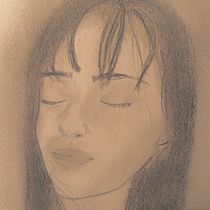 My project for course: Portrait Sketchbooking: Explore the Human Face. Un proyecto de Bocetado, Dibujo, Dibujo de Retrato, Dibujo artístico y Sketchbook de muito_axe - 18.12.2022