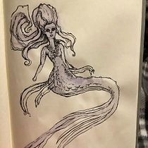 My project for course: Fantasy Sketchbook: Draw Characters from Imagination. Ilustração tradicional, Criatividade, Desenho, e Sketchbook projeto de Terezie Otrubova - 19.12.2022