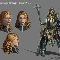 Meu projeto do curso: Concept art para design de personagens e worldbuilding Ein Projekt aus dem Bereich Traditionelle Illustration, Design von Figuren, Digitale Illustration, Concept Art, Digitale Zeichnung und Digitale Malerei von Antonio de Pádua Carvalho Montenegro Filho - 20.12.2022