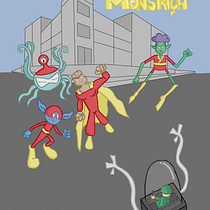 Meu projeto do curso: Criação de personagens estilo cartoon e seu universo. Un projet de Illustration traditionnelle, Conception de personnages, B, e dessinée, Dessin et Illustration numérique de Priscila Cruz - 20.12.2022