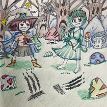 Mi proyecto del curso: Diario de dibujo: crea personajes fantásticos. Character Design, Sketching, Pencil Drawing, Drawing, and Sketchbook project by Gabriel Alvarez Toro - 12.15.2022