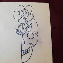 Mein Abschlussprojekt für den Kurs: Tattoo für Anfänger. Tattoo Design, and Design project by Florian Kunz - 12.20.2022