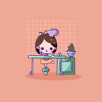 My project for course: Designing Kawaii Worlds: Spread Joy Through Illustration. Character Design, Digital Illustration, and Manga project by federicabrunetti85 - 12.22.2022