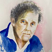 My project for course: Watercolor Portraits: Capture a Model's Personality. Fine Arts, Painting, Watercolor Painting, and Portrait Drawing project by 56tvgdhv59 - 12.21.2022