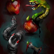 Mi proyecto del curso: Pinceles y pixeles: introducción a la pintura digital en Photoshop. Projekt z dziedziny Trad, c, jna ilustracja, Ilustracja c, frowa, R, sunek c, frow, Malarstwo c i frowe użytkownika Leonardo Argüelles - 21.12.2022
