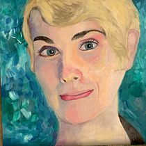 Mon projet du cours : Portraits à l'huile : jouez avec l'ombre et la lumière. Fine Arts, Painting, and Oil Painting project by danielleparent - 12.21.2022