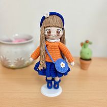 Mi proyecto del curso: Amigurumi: diseño de ropa, pelo y complementos. Un proyecto de Artesanía, Diseño de juguetes, Tejido, Crochet, Amigurumi y Diseño textil de saravianey77 - 21.12.2022