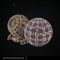 Mi proyecto del curso: Introducción a la creación de texturas con Substance Designer. Un proyecto de 3D, Modelado 3D y Videojuegos de Apolo Ibargüen - 21.12.2022