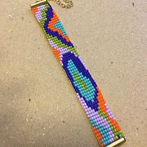 Mi proyecto del curso: Diseño de accesorios con cuentas: teje patrones elegantes. Accessor, Design, Arts, Crafts, Jewelr, Design, and Fiber Arts project by Maria Antonia Fernandez - 12.22.2022
