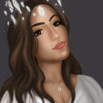 My project for course: Digital Fantasy Portraits with Photoshop. Traditional illustration, Drawing, Digital Illustration, Portrait Drawing, Digital Drawing, and Digital Painting project by lilian.kurkova - 12.22.2022