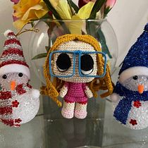 Mi proyecto del curso: Amigurumis: personas tejidas a crochet. Arts, Crafts, To, Design, Fiber Arts, Crochet, Amigurumi, and Textile Design project by Rocío Jara - 12.23.2022