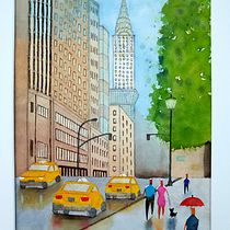 My project for course: Urban Landscapes in Watercolor Ein Projekt aus dem Bereich Bildende Künste, Aquarellmalerei und Architektonische Illustration von . - 24.12.2022