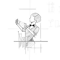 art dece. Un progetto di Illustrazione tradizionale, Belle arti, Design di poster  e Illustrazione digitale di キンヒン チン - 22.12.2022