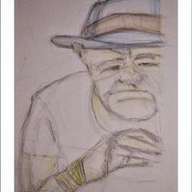 My project for course: Realistic Portrait with Graphite Pencil. Ilustração tradicional, Artes plásticas, Esboçado, Desenho a lápis, Desenho, Desenho de retrato, Desenho realista, Desenho artístico, e Desenho anatômico projeto de Jenn Ryan - 23.12.2022
