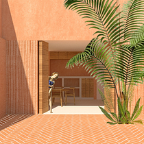 Mi proyecto del curso: Representación gráfica de proyectos arquitectónicos. Un projet de Architecture, Design graphique, Architecture d'intérieur, Design d'intérieur, Pa, sagisme, Collage, Architecture numérique et Illustration architecturale de zhouna765 - 24.12.2022