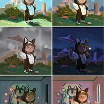Mi proyecto del curso: Principios de iluminación para pintura digital. Traditional illustration, Digital Illustration, and Digital Painting project by Natalia Melnikova - 12.24.2022