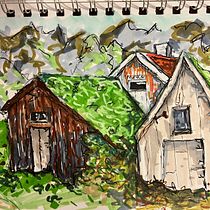 My project for course: Expressive Architectural Sketching with Colored Markers. Sketching, Drawing, Architectural Illustration, Sketchbook & Ink Illustration project by danielleee - 12.25.2022