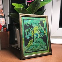 Mon projet du cours : Gravure contemporaine au linoléum. Un progetto di Illustrazione tradizionale, Artigianato, Belle arti, Stampa e Illustrazione con inchiostro di Anne FEUERMANN - 25.12.2022